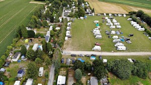 Camping Druivenland - Übersicht auf das gesamte Campingplatz Gelände