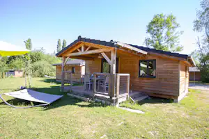 Camping Détente et Clapotis - Außenansicht auf die Mietunterkunft