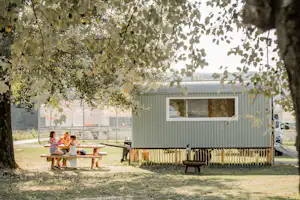 Camping du Barrage Rosport - Mietunterkunft auf dem Campingplatz