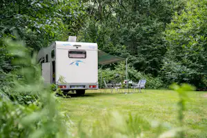 Camping Du Bois de St. Hilaire - Standplatz auf dem Campingplatz