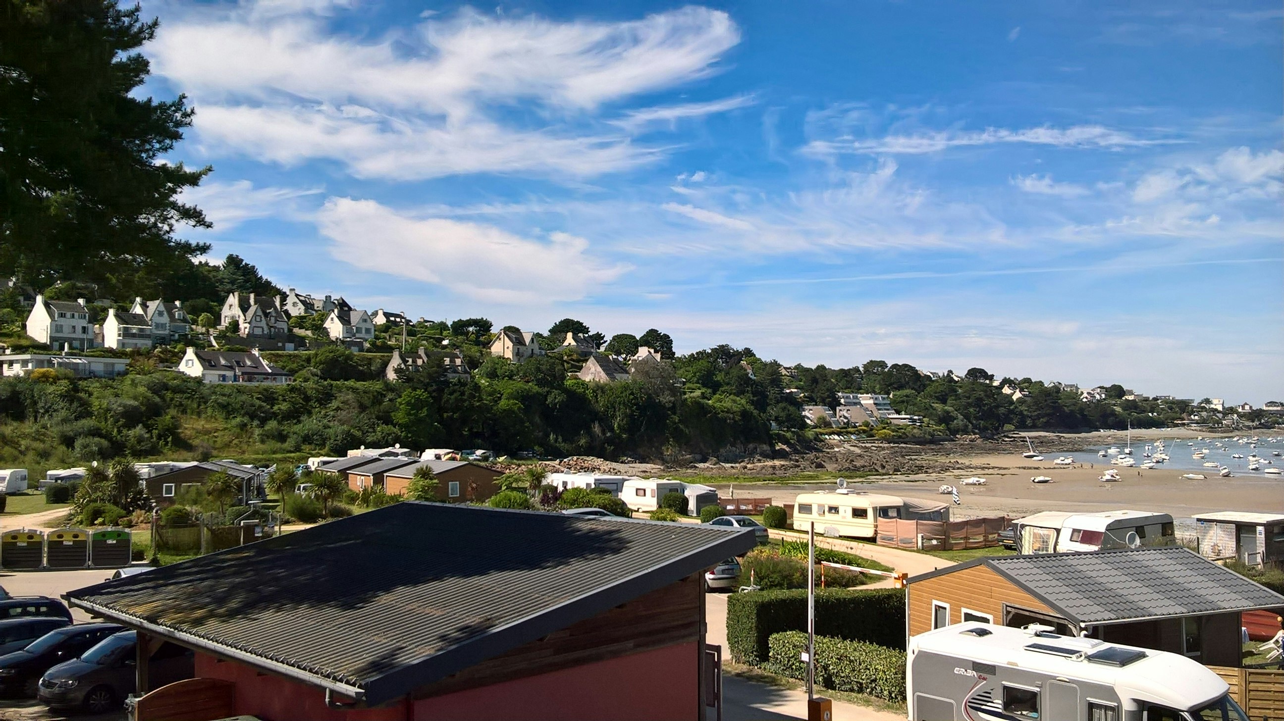 Camping du Fond de la Baie - Standplätze auf dem Campingplatz