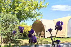 Camping du Futur - Glamping Zelt auf dem Campingplatz