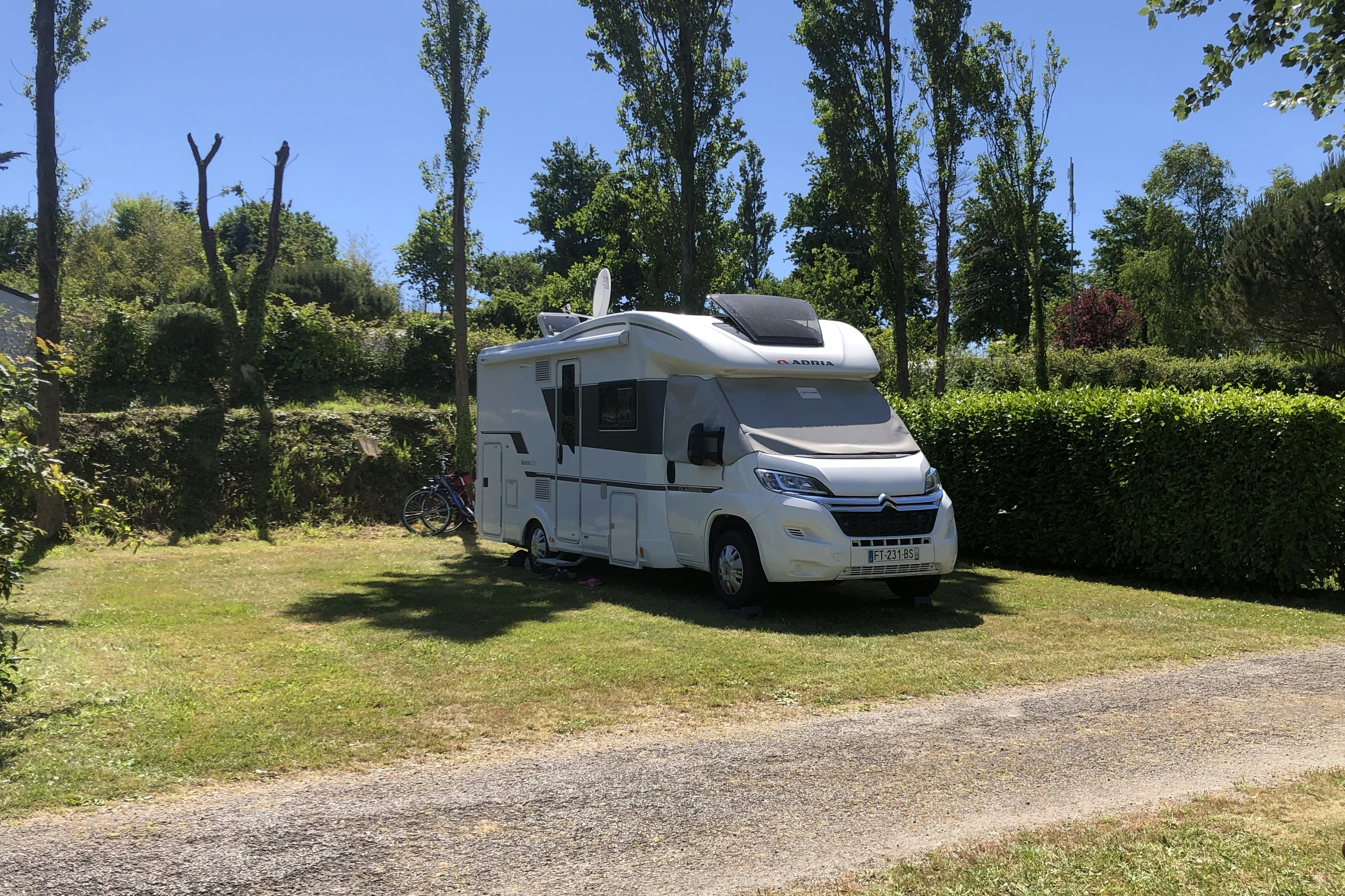 Camping du Goulet - Standplätze auf dem Campingplatz