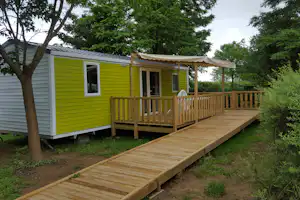 Camping Du Lac - Barrierefreies Mobilheim im Grünen