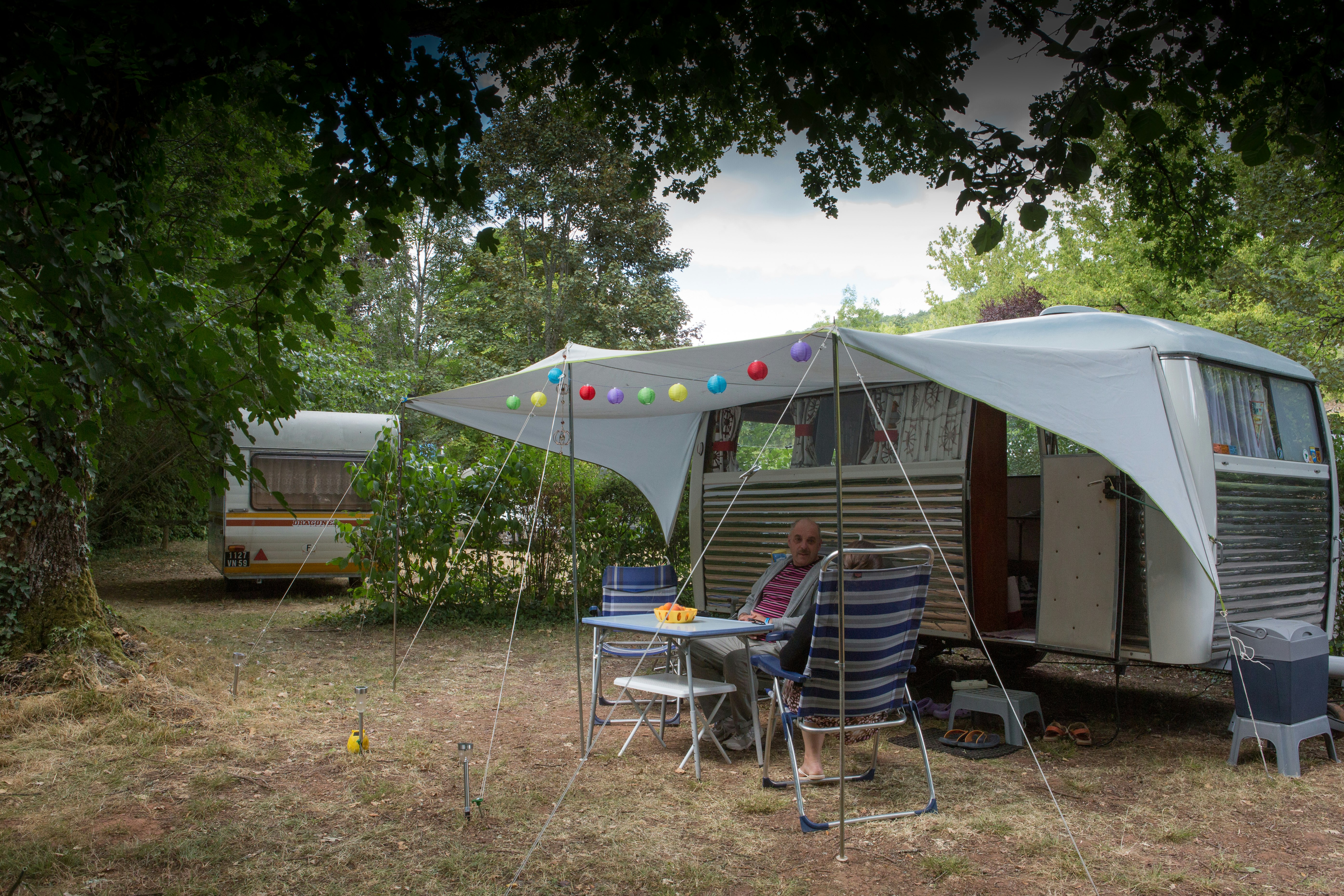 Camping de Collonges-la-Rouge - Standplätze auf dem Campingplatz