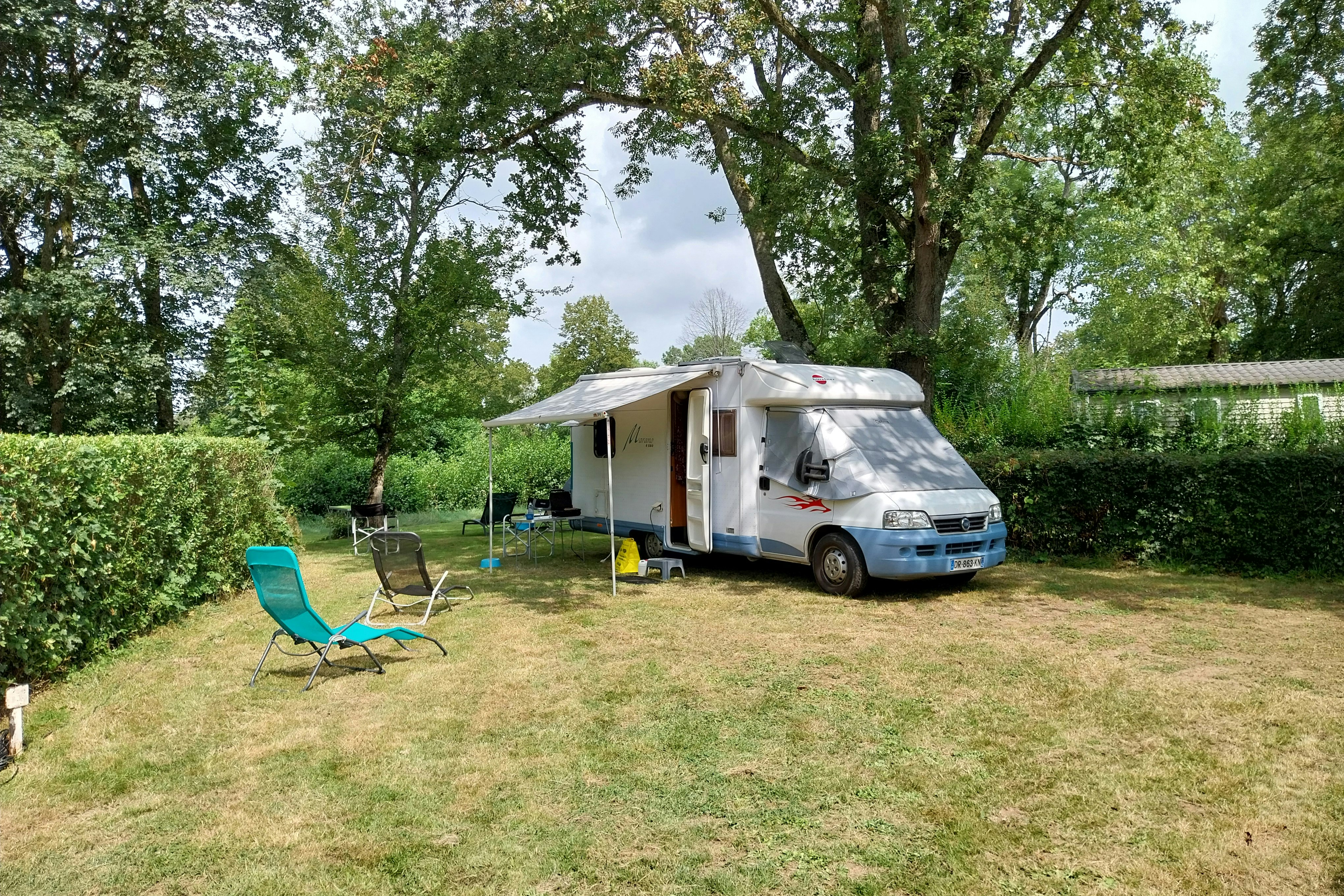Camping du Pont Vert - Standplätze auf dem Campingplatz