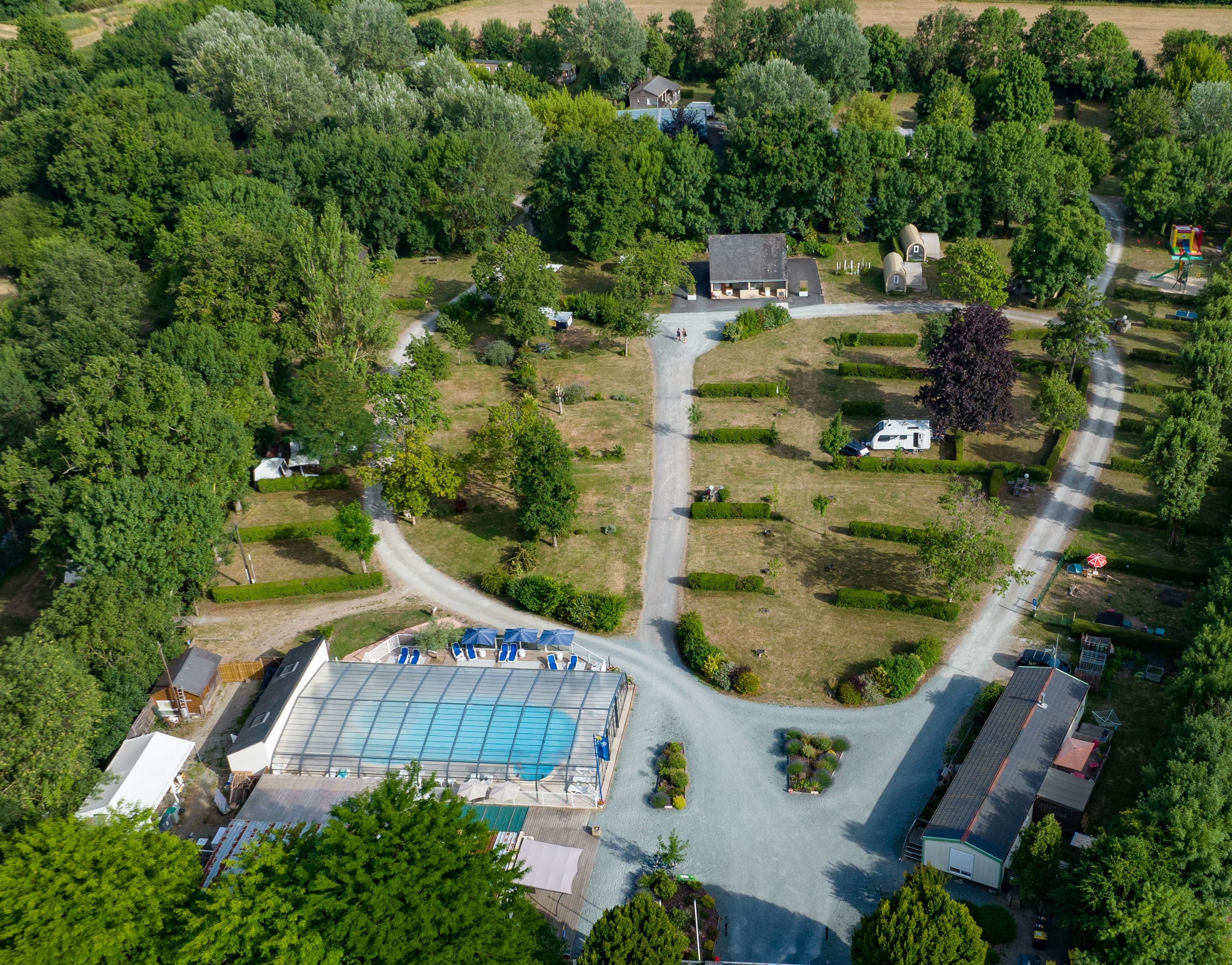 Flower Camping Du Port Caroline