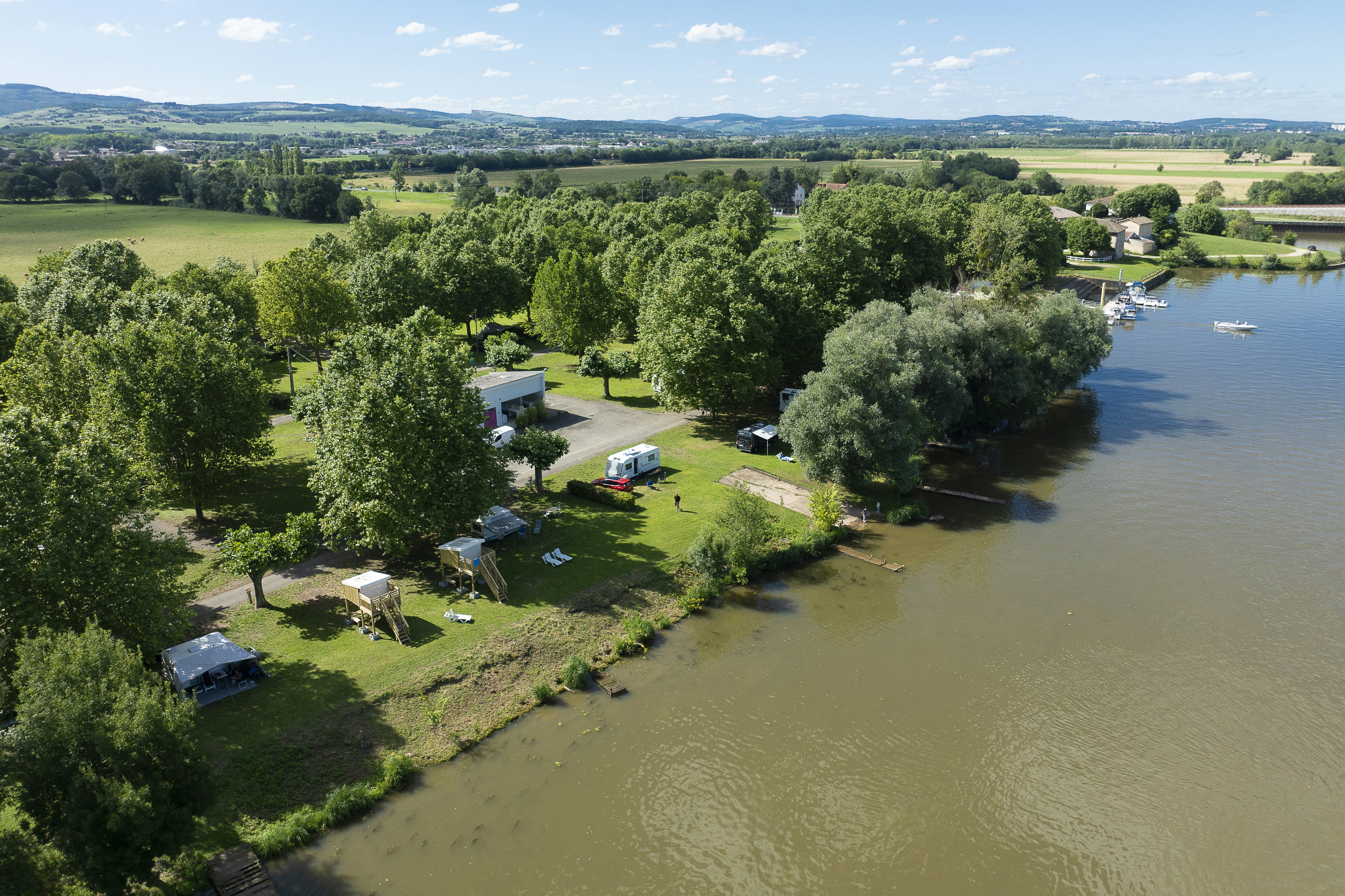 Camping La Clé de Saône