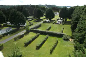 Camping Du Vougot - Campingplatz Luftaufnahme