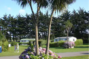 Camping Du Vougot - Mobilheime auf dem Campingplatz