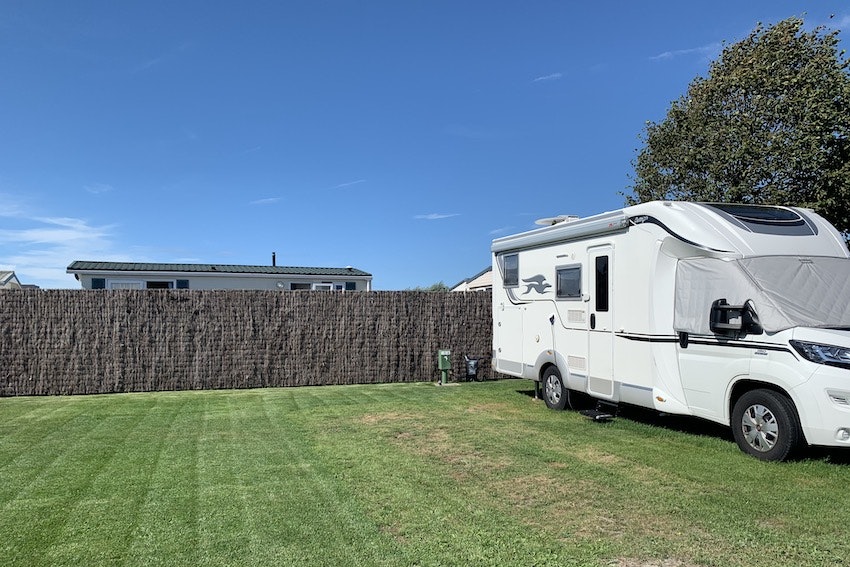 Camping Duinezwin - Stellplatz auf der Wiese