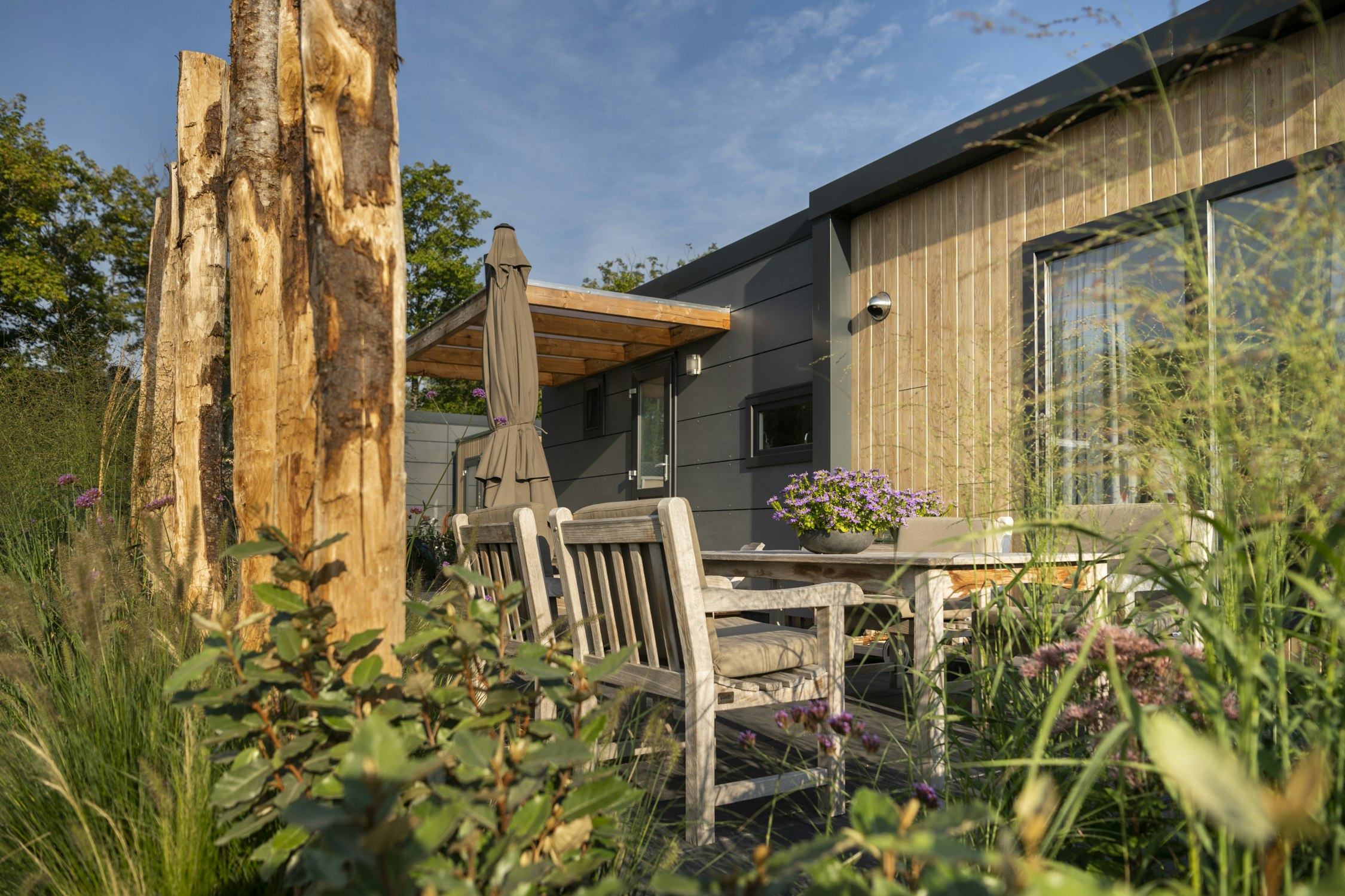 Vakantiepark Duinzicht - Mobilheim mit Terrasse