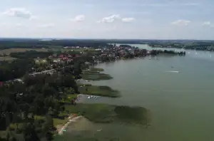 Camping Echo - Luftaufnahme vom Campingplatz am See