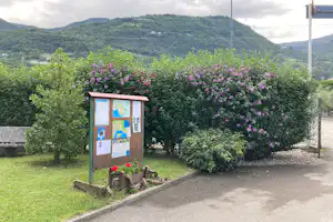 Camping Eden - Eingang des Campingplatz