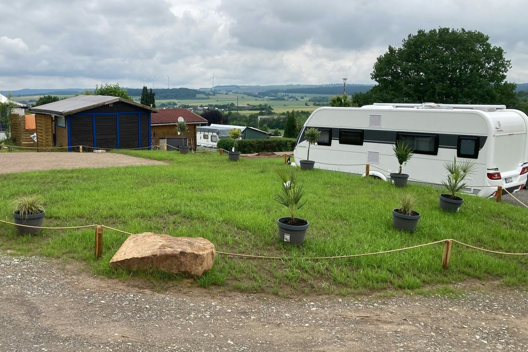 Amaron Camping und Resort - Wohnmobil auf Standplatz 