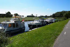 Camping Ekenstein - Bootanlegestelle auf dem Campingplatz
