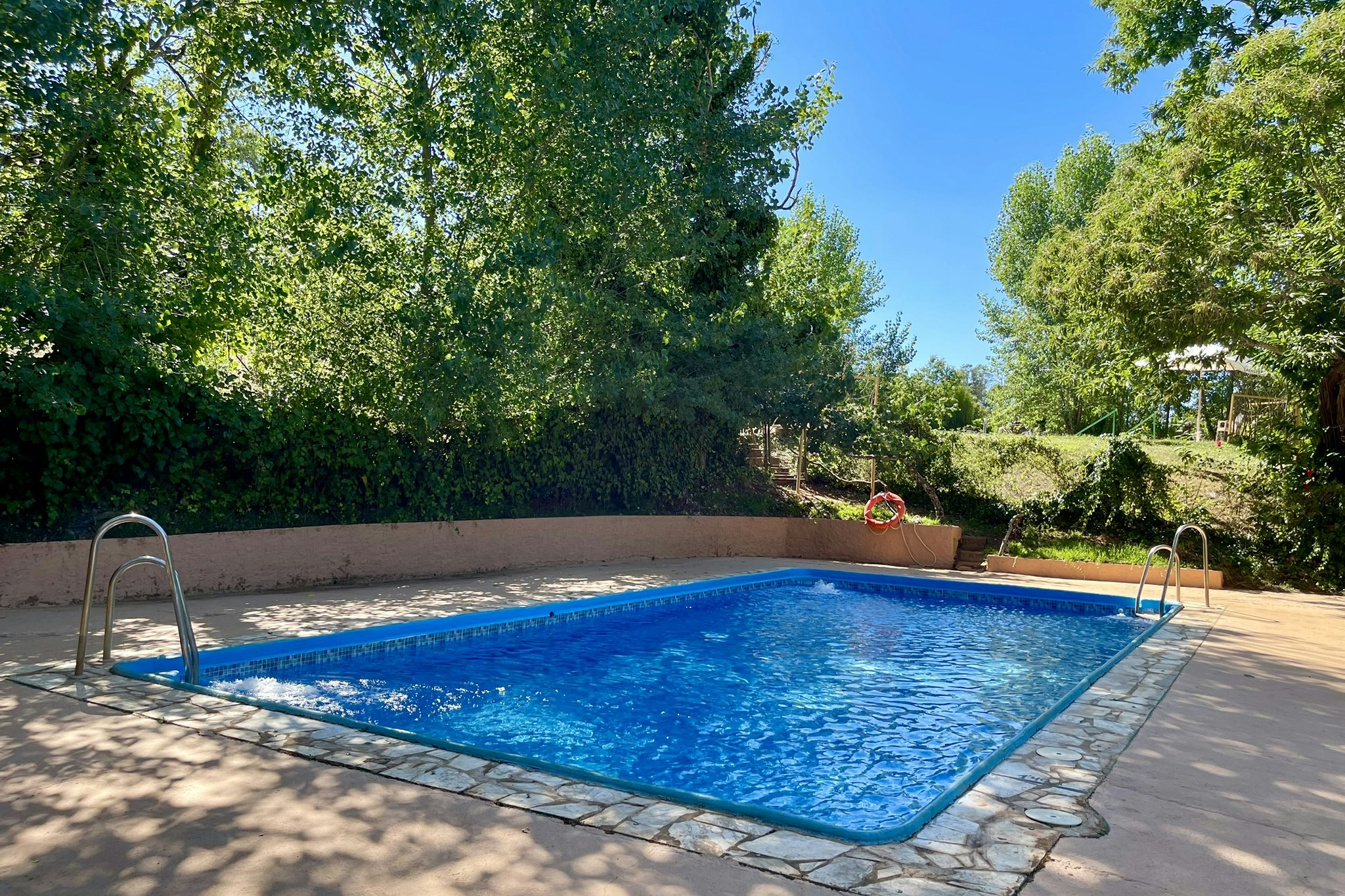 Camping el Madroñal - Pool auf dem Campingplatz