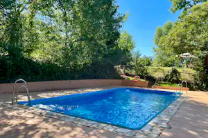 Camping el Madroñal - Pool auf dem Campingplatz
