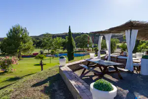 Camping El Molino - Campingplatzanlage mit Terrasse
