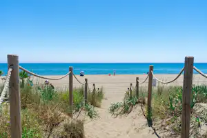 Camping El Pino - Zugang zum Strand