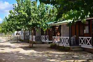 Camping el Roble - Mobilheime auf dem Campingplatz