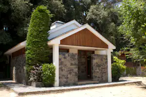 Camping El Vedado - Sanitärgebäude vom Campingplatz
