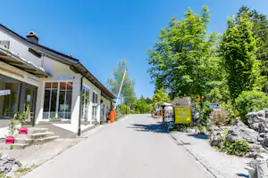 Camping Elbsee - Einfahrt des Campingplatzes
