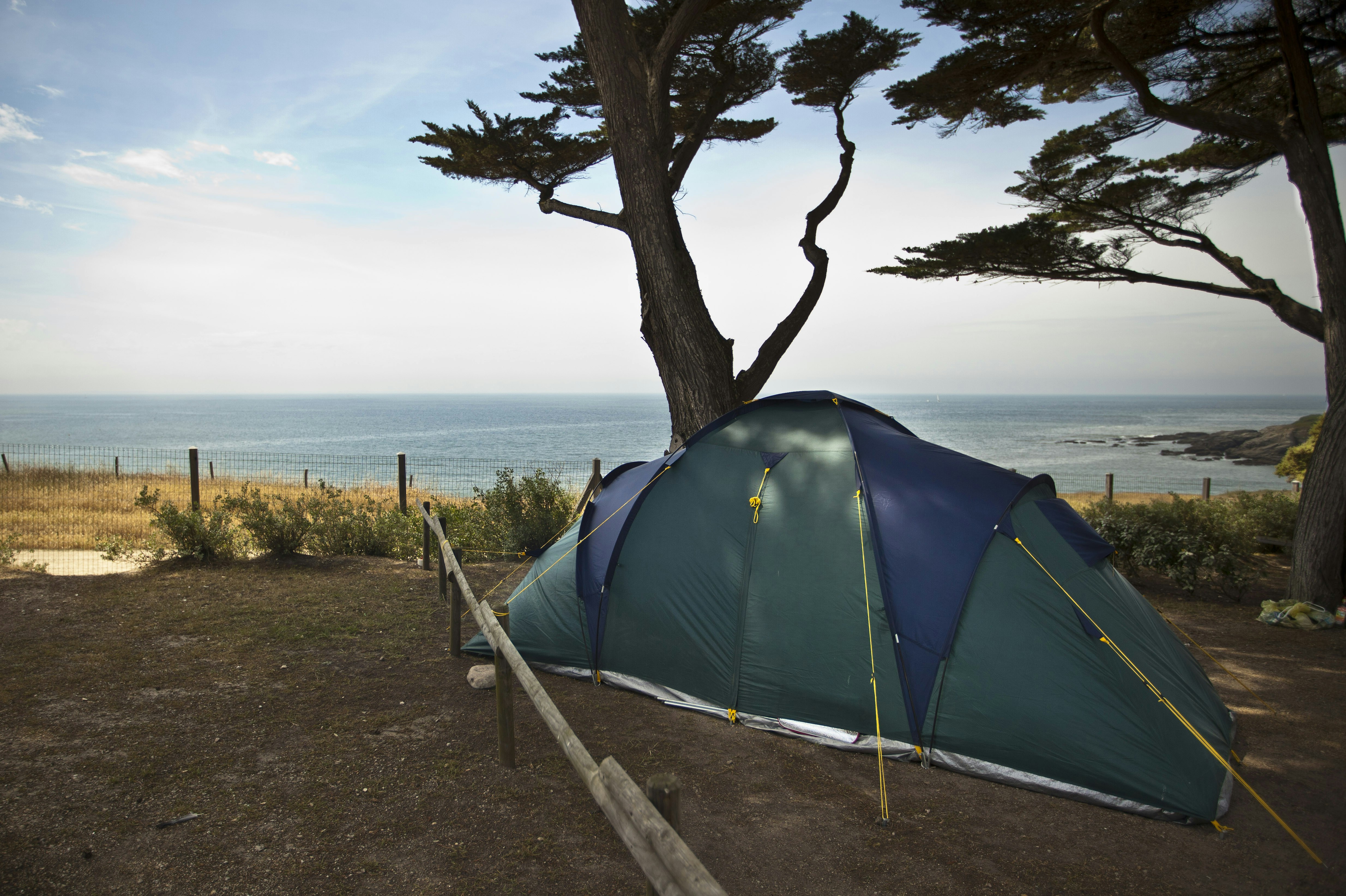 Camping Eléovic - Zeltplatz auf dem Campingplatz