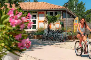 Camping Ensoya - Eingang des Campingplatzes