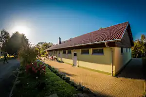 Camping Entenfarm - Sanitärgebäude auf dem Campingplatz
