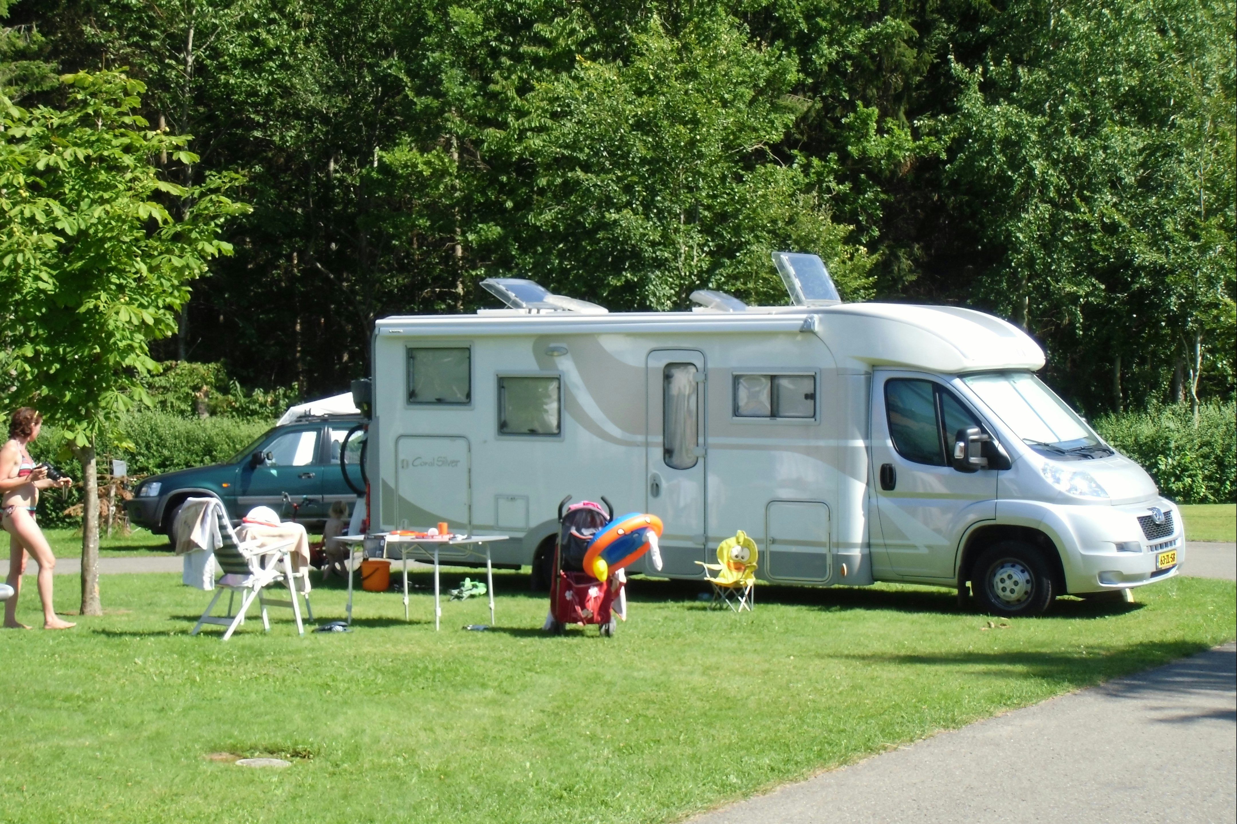 Camping Erbenwald - Wohnmobilstellplatz im Grünen auf dem Campingplatz