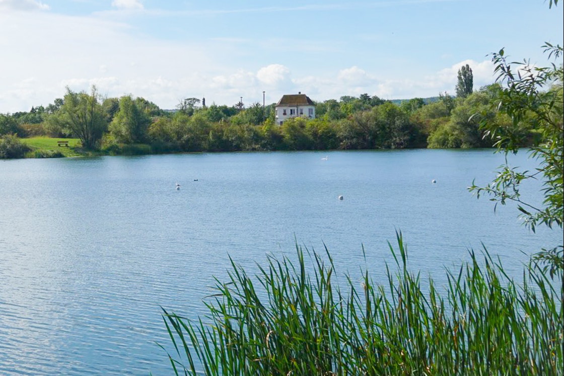 Camping Erfurt am See - Idyllische Aussicht auf den See