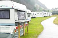 Camping Erne - Wohnwagenstellplätze auf dem Campingplatz