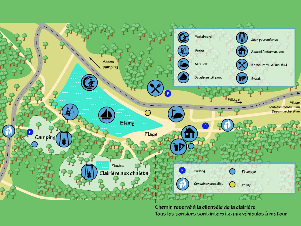 Camping Etang Vallier