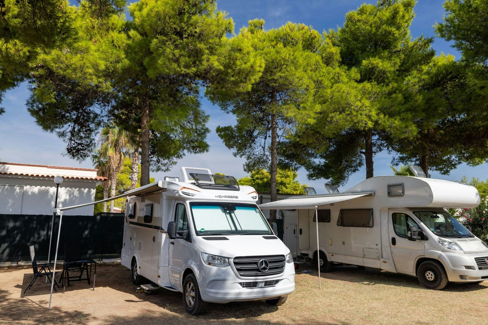 Camping Euro 92 - Standplätze auf dem Campingplatz