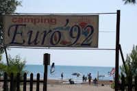 Camping Euro 92 - Campingplatz mit direktem Zugang zum Mittelmeer