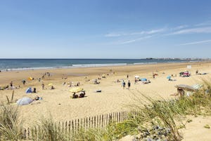 Camping Europa - Blick auf den Badestrand in der Nähe des Campingplatzes