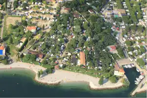 Camping Europa - Vogelperspektive auf den Campingplatz