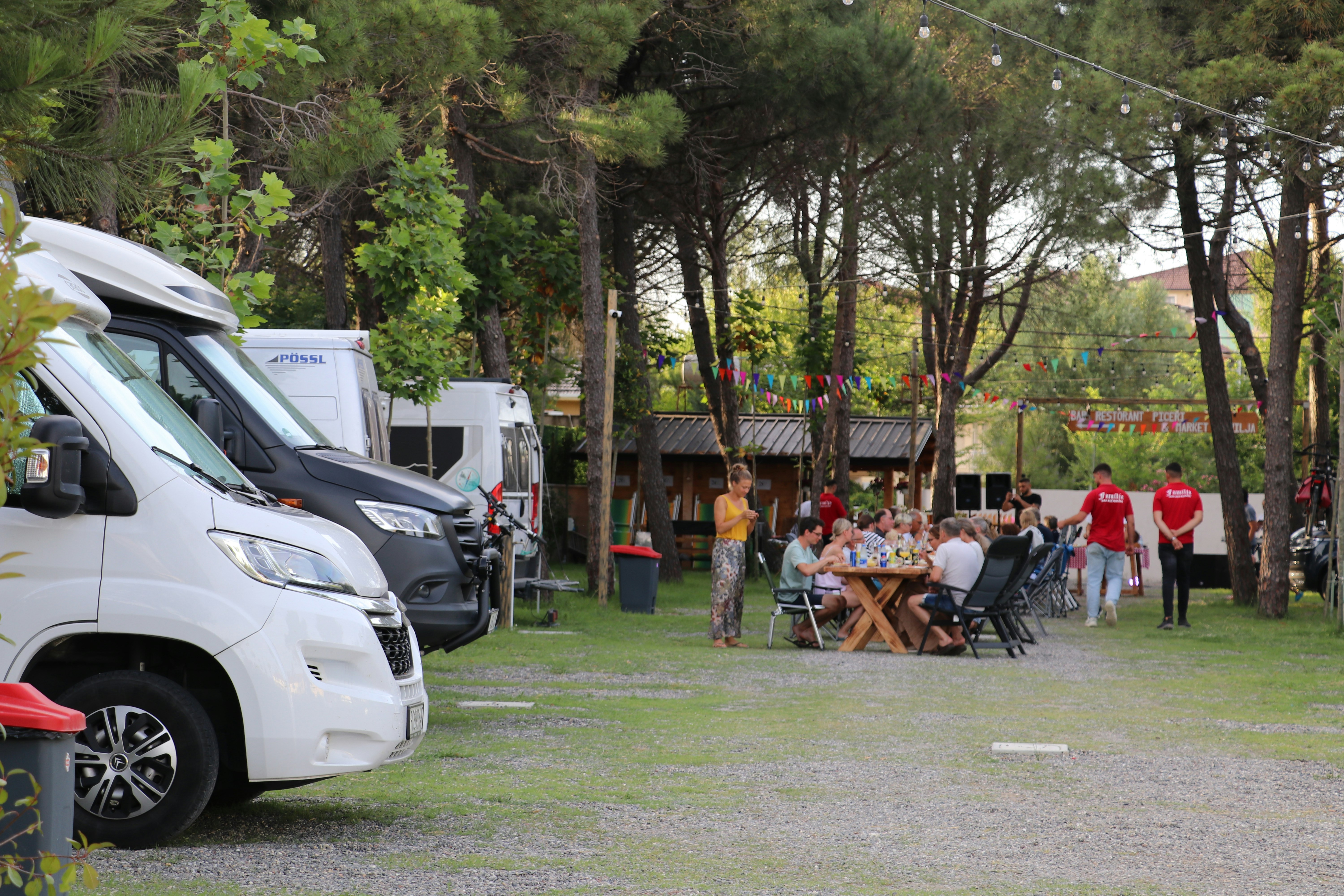 Camping Familja - Standplätze auf dem Campingplatz
