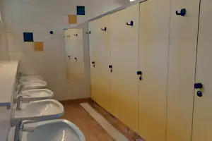 Camping Ferien am Walde - Innenansicht des Sanitärgebäudes