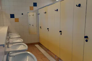 Camping Ferien am Walde - Innenansicht des Sanitärgebäudes