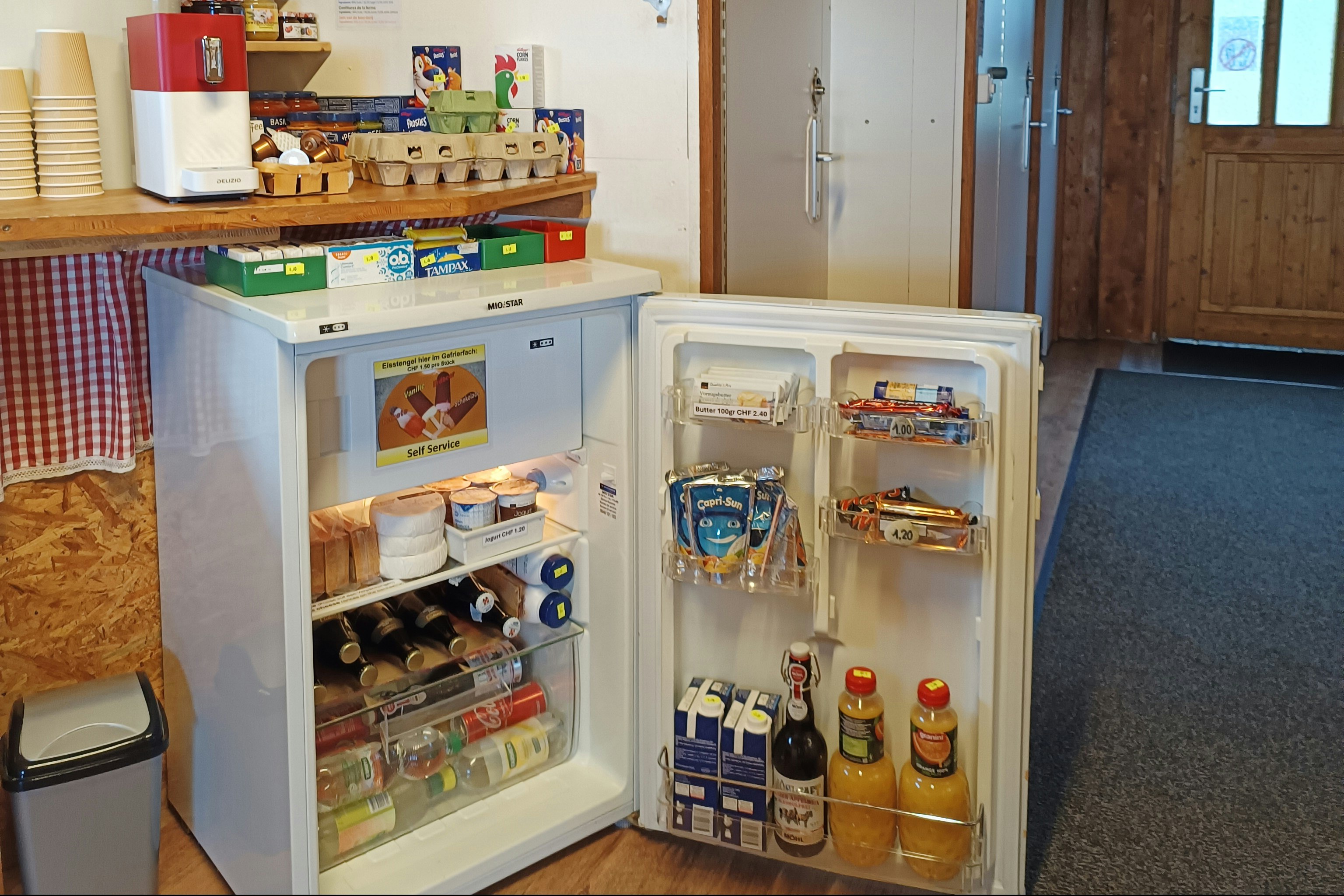 Ferienhof Rüti - Gemeinschaftsküche auf dem Campingplatz