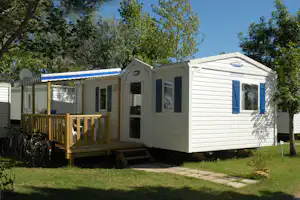 Camping Fief Melin - Mobilheime auf dem Campingplatz