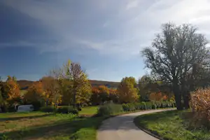 Camping Finsterhof - Eingang zum Campingplatz