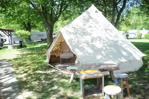 Camping Fischers Fritz - Mobilheim vom Campingplatz im Grünen