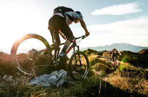 TCS Camping Flims - Mountainbike-Wege in den Bergen in der Umgebung des Campingplatzes