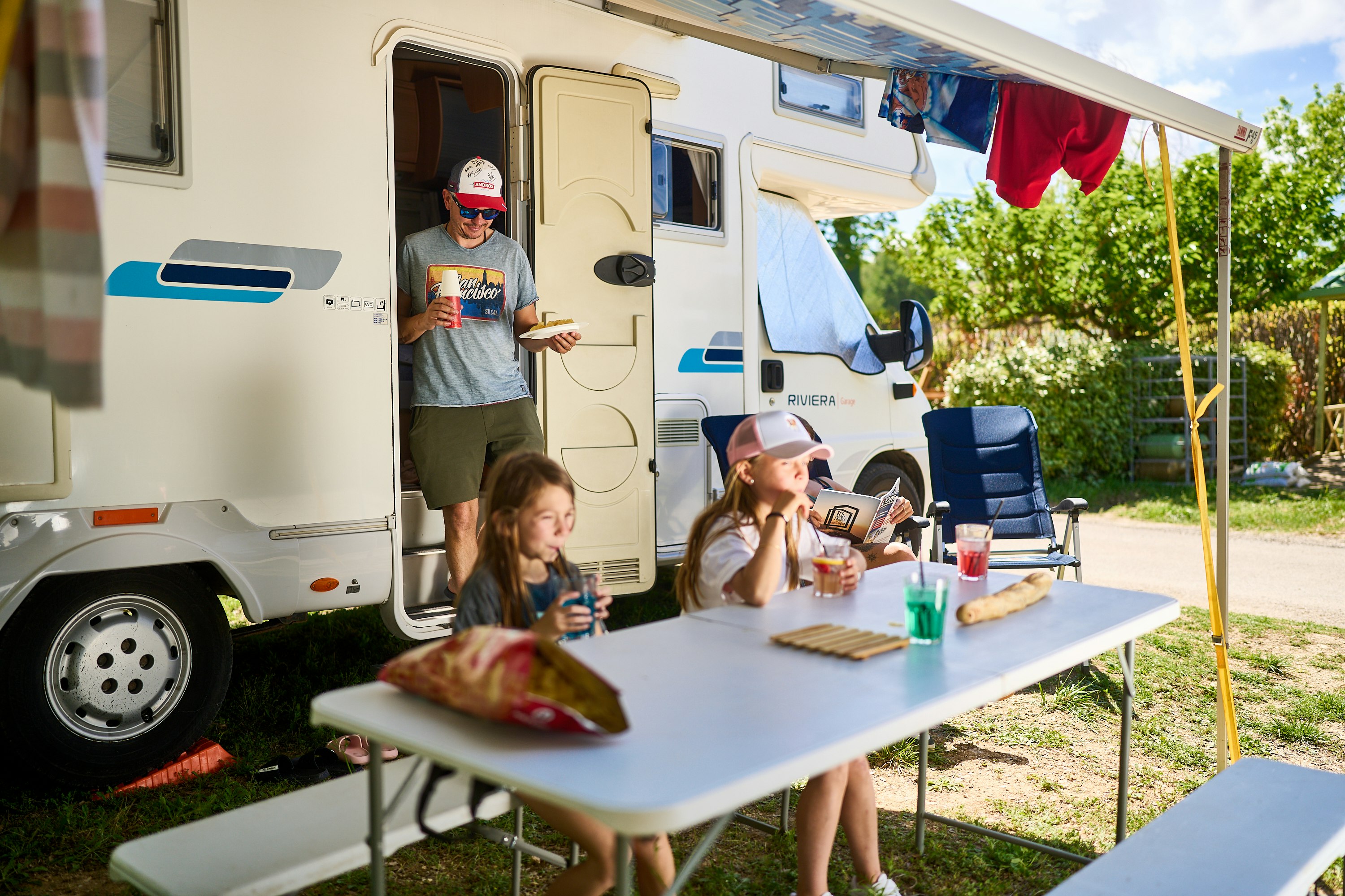 Camping La Cerise  Camping Font Neuve - Standplätze auf dem Campingplatz