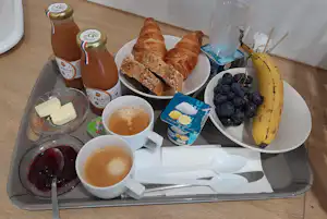Camping Fontisson - Frühstücksservice auf dem Campingplatz