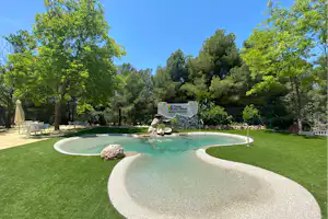 Camping Fonts del Algar - Pool auf dem Campingplatz