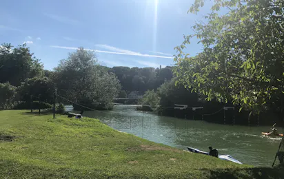 Camping am Fluss